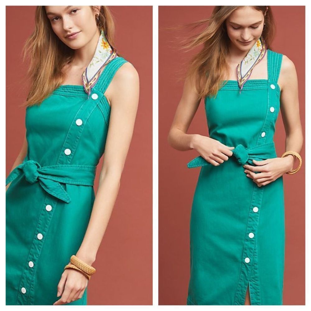 ANTHROPOLOGIE Button Down Dress - Picture 3 of 7